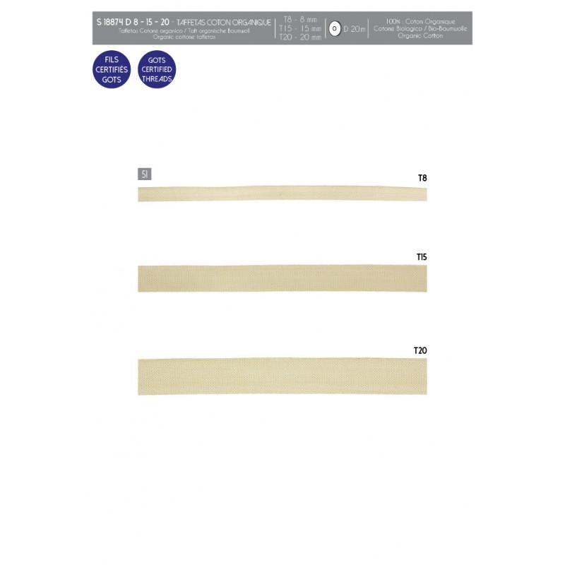 Stephanoise S18874 - TAFFETAS COTON