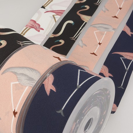 stephanoise S18876 - RUBAN FLAMANT ROSE