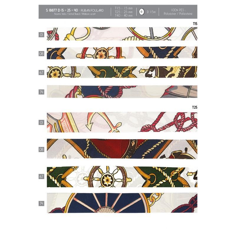 Stephanoise S18877 - RUBAN FOULARD