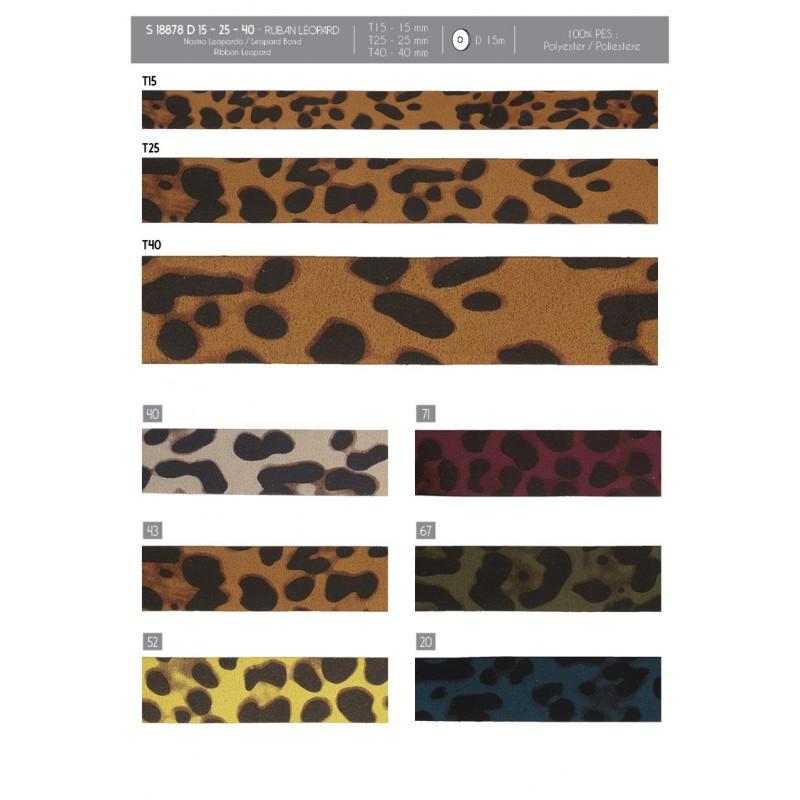 Stephanoise S18878 - RUBAN LEOPARD