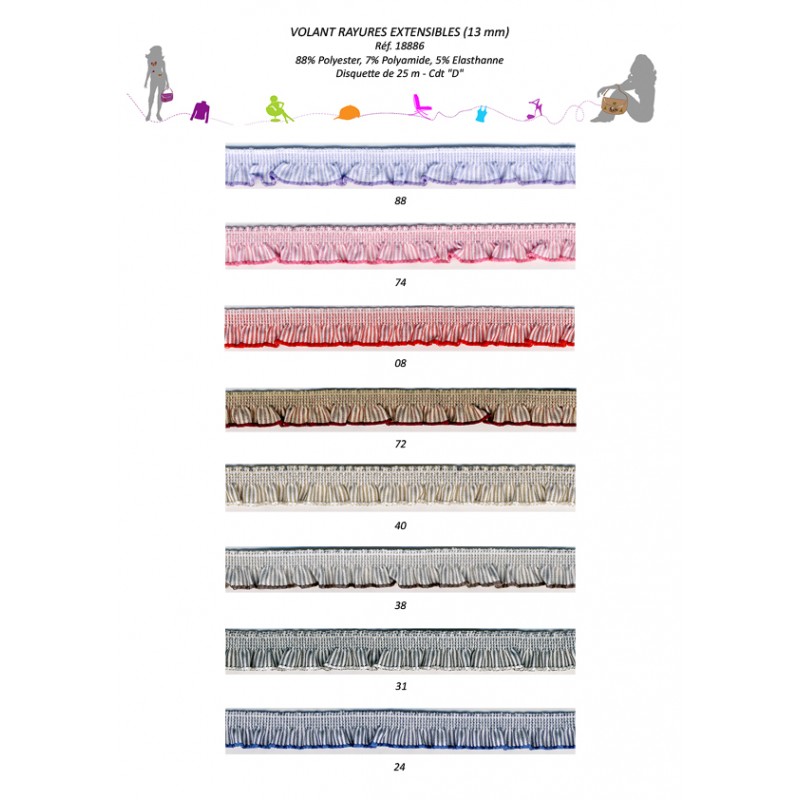 Stephanoise S18886 - VOLANT RAYE EXTENSIBLE 13MM