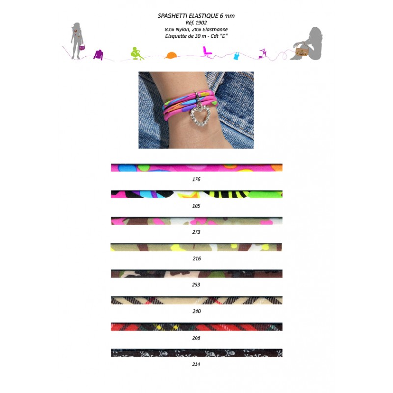 Stephanoise S1902 - SPAGHETTI ELASTIQUE