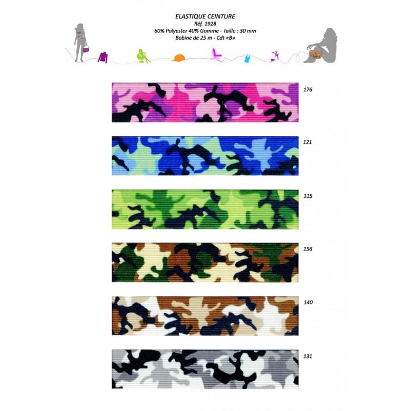 Stephanoise S1928 - ELASTIQUE CEINTURE 30 MM