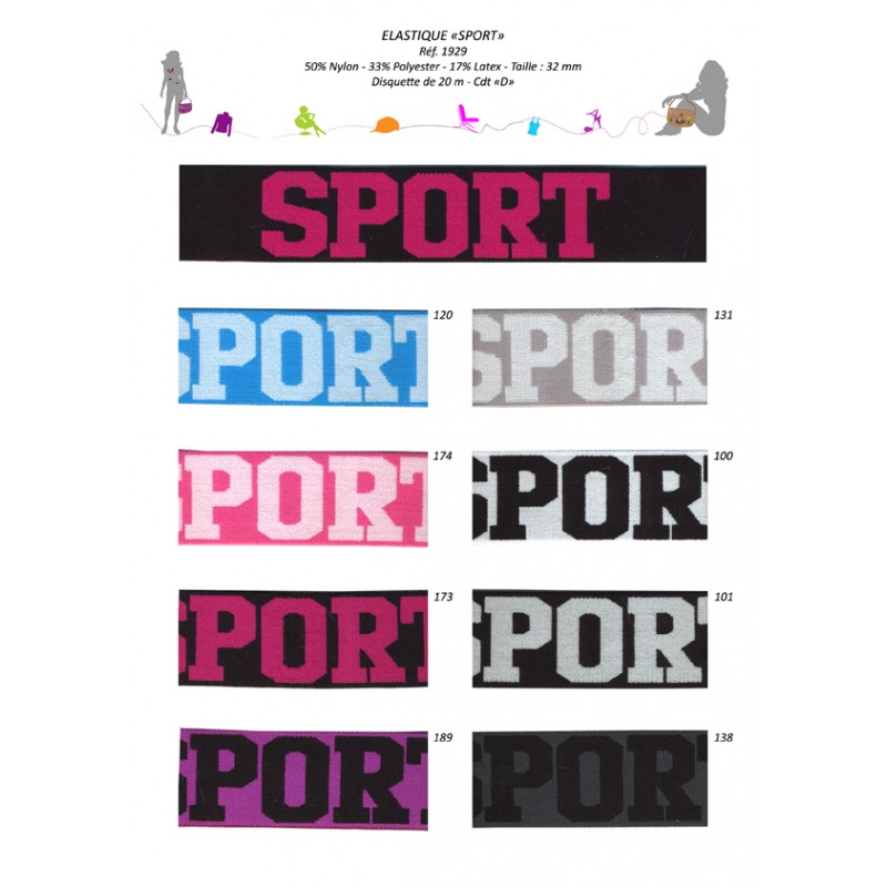 Stephanoise S1929 - ELASTIQUE "SPORT"