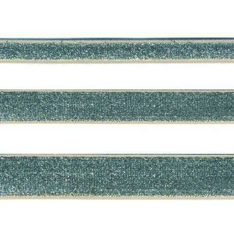 stephanoise S1938 - ELASTIQUE VELOURS METALLIQUE