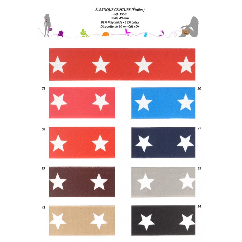 Stephanoise S1958 - ELASTIQUE CEINTURE