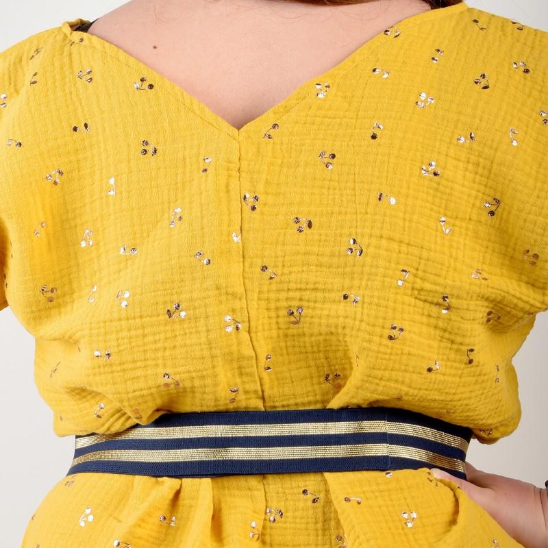 Stephanoise S1979 - ÉLASTIQUE STRIPE MÉTAL