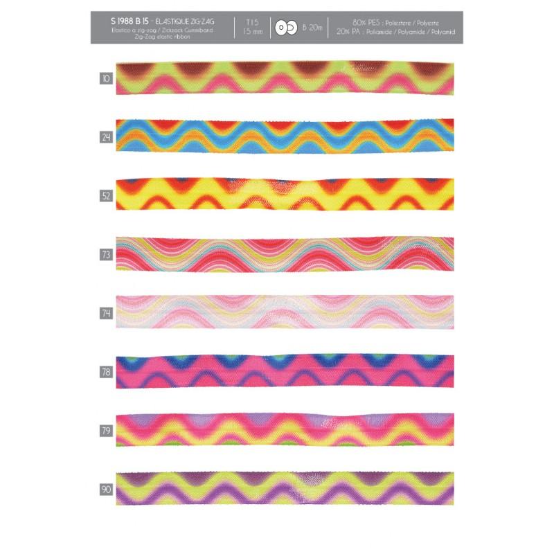 Stephanoise S1988 - ÉLASTIQUE ZIG-ZAG