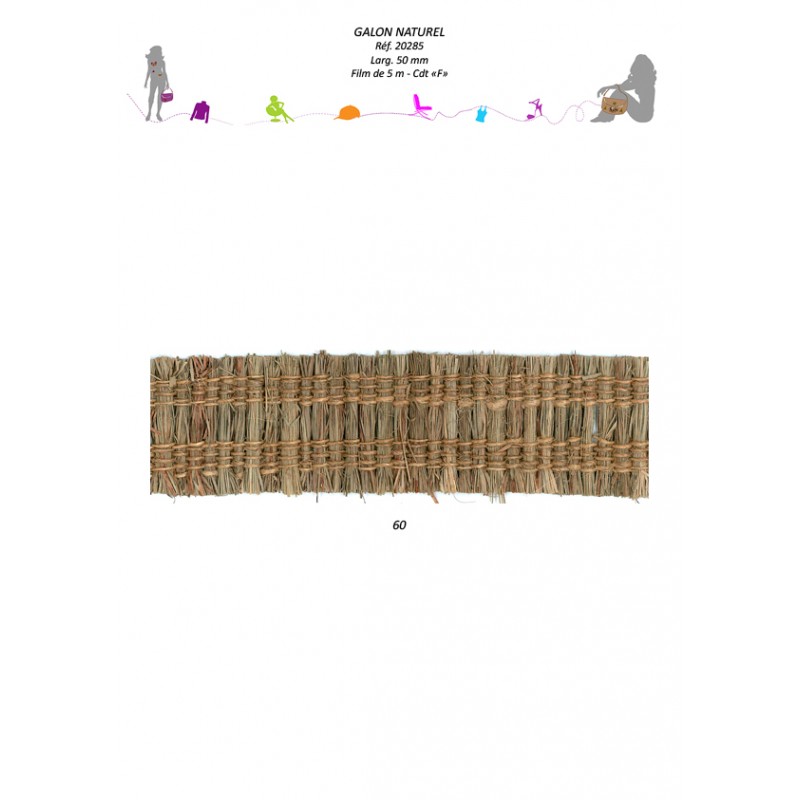 Stephanoise S20285 - GALON NATUREL