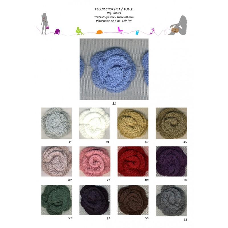 Stephanoise S20629 - FLEURS CROCHET/TULLE