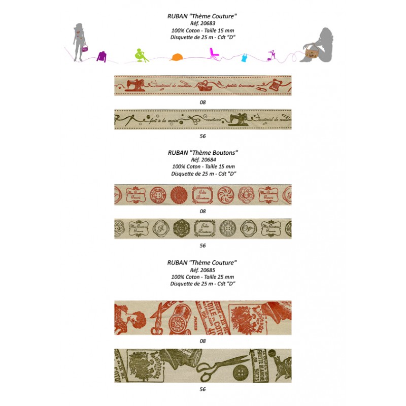 Stephanoise S20683 - RUBAN THEME COUTURE
