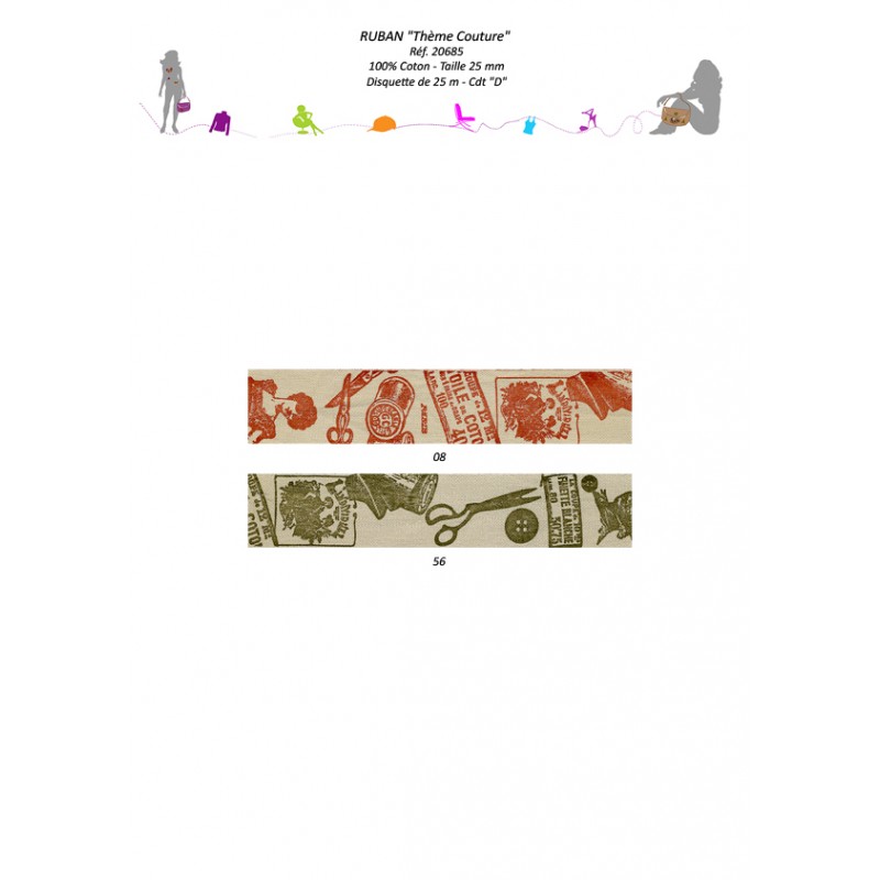 Stephanoise S20685 - RUBAN THEME COUTURE