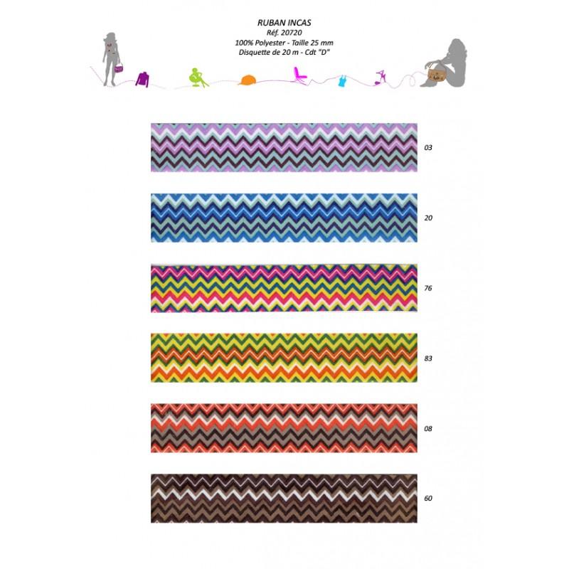 Stephanoise S20720 - RUBAN INCAS