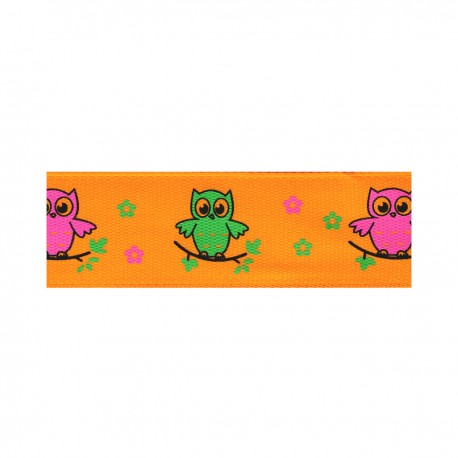 stephanoise S20726 - RUBAN GROS GRAIN CHOUETTES