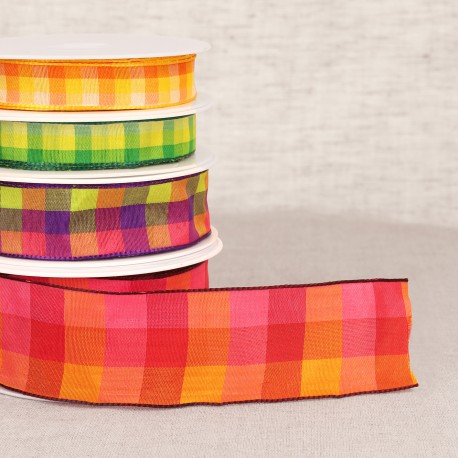 stephanoise S20767 - RUBAN CARREAUX LAITONNÉ