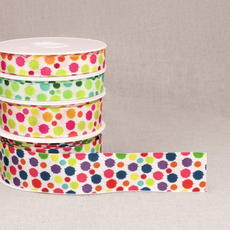 stephanoise S20768 - RUBAN CONFETTIS LAITONNÉ