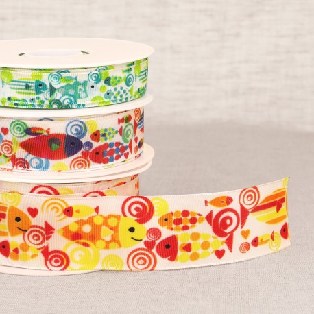 stephanoise S20769 - RUBAN LAITONNÉ POISSON