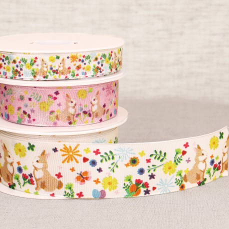 stephanoise S20771 - RUBAN LAITONNÉ LAPINS