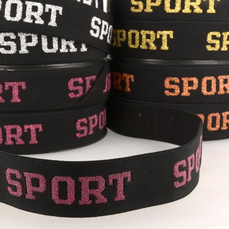 stephanoise S2106 - ÉLASTIQUE SPORT IRISÉ