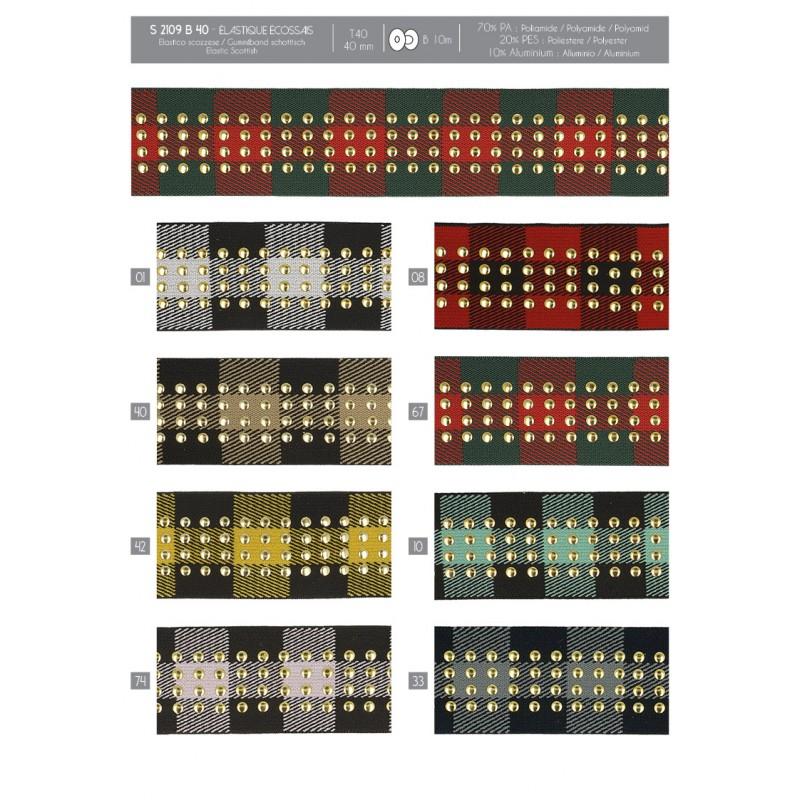 Stephanoise S2109 - ÉLASTIQUE ÉCOSSAIS