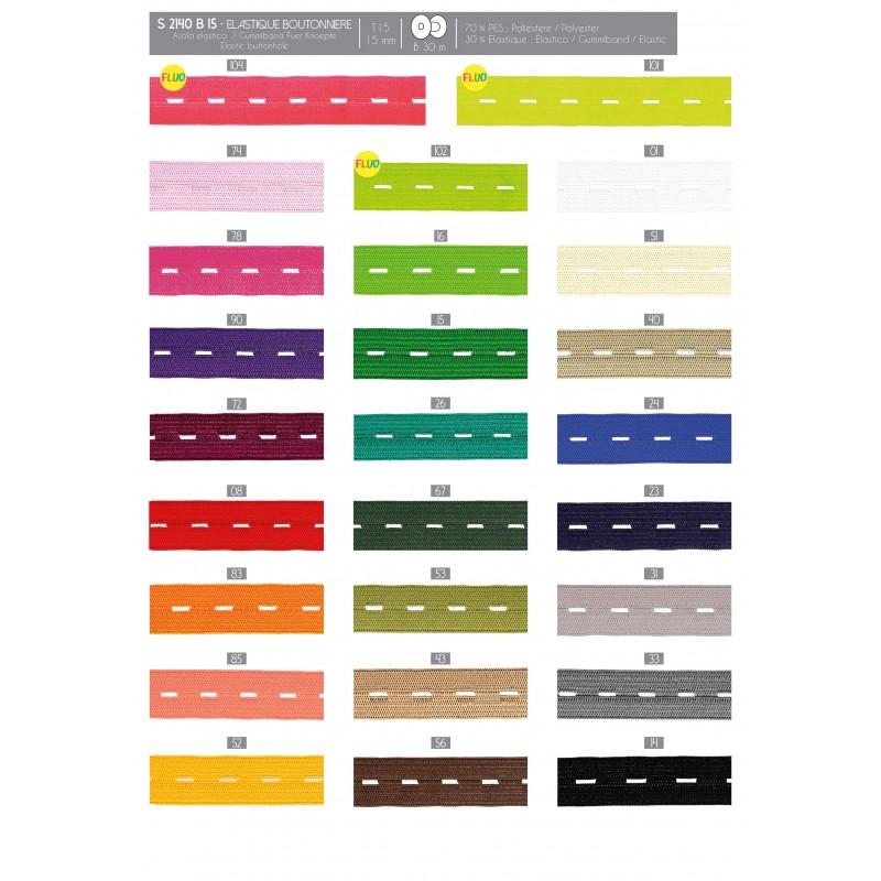 Stephanoise S2140 - ELASTIQUE BOUTONNIERE