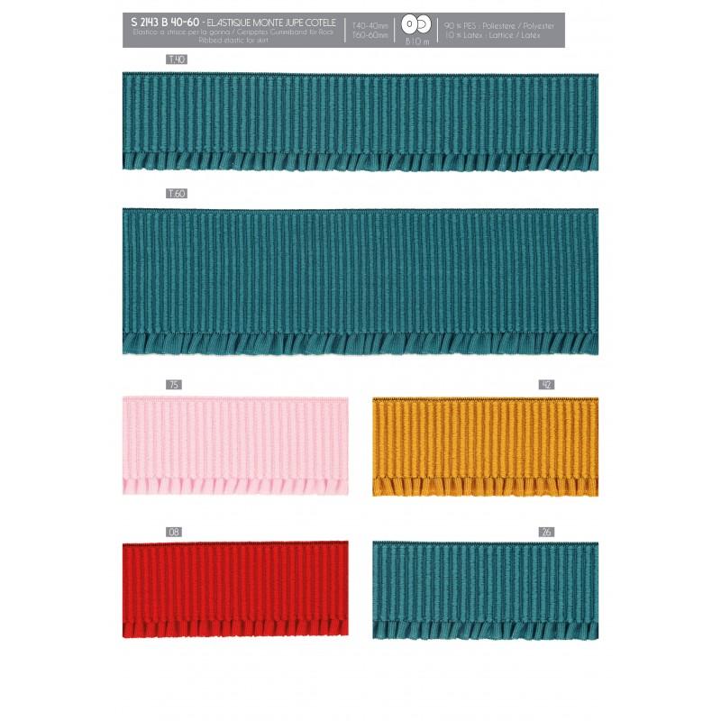 Stephanoise S2143 - ELASTIQUE MONTE JUPE COTELE
