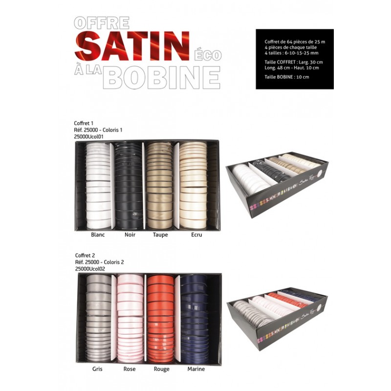 Stephanoise S25000 - COFFRET SATIN 64 PCS