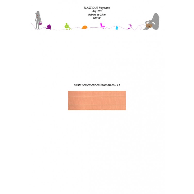 Stephanoise S265 - ELASTIQUE JARRETELLES