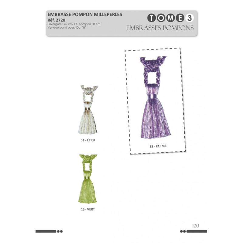 Stephanoise S2720 - EMB.CORDON MILLEPERLES X6