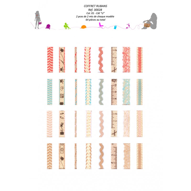 Stephanoise S30028 - COFFRET 64 PCS NATURE