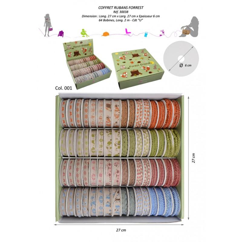 Stephanoise S30038 - COFFRET 64 PCS FOREST