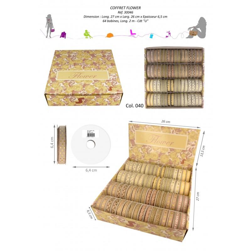 Stephanoise S30046 - COFFRET RUBANS 64X2M