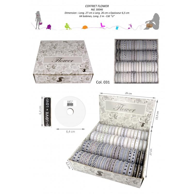 Stephanoise S30046 - COFFRET RUBANS 64X2M