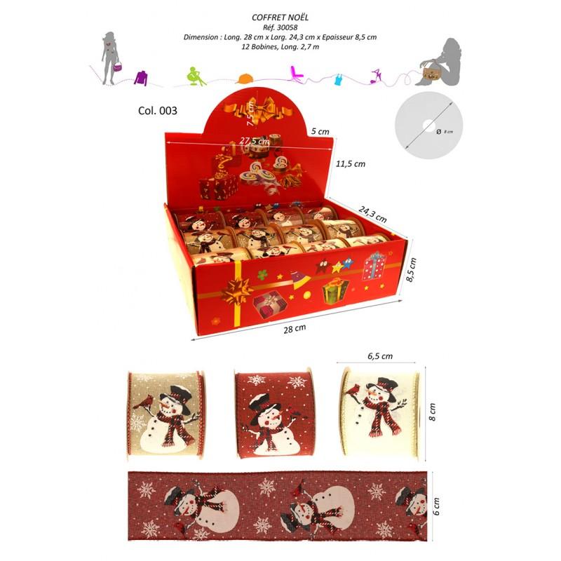 Stephanoise S30058 - COFFRET NOEL 12PCS X 2 70MTS