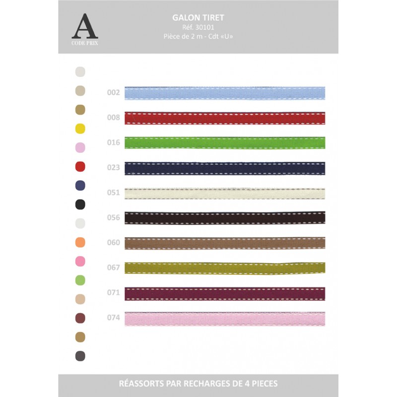 Stephanoise S30101 - TIRET BOBINETTE 2MTS