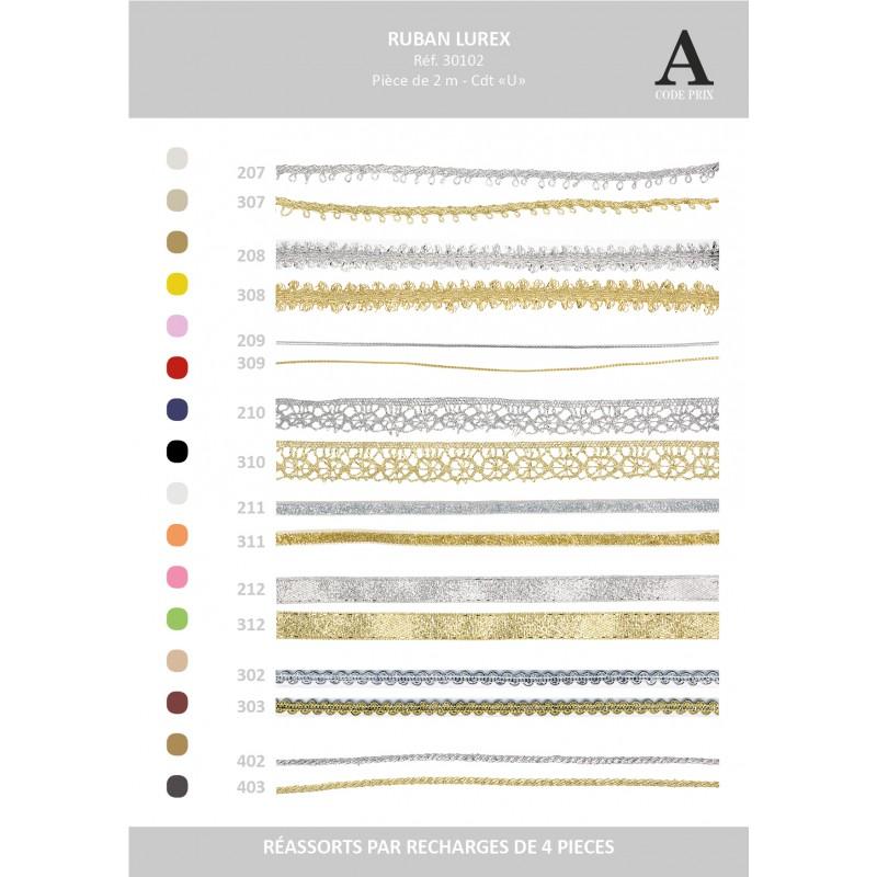 Stephanoise S30102 - METALLIQUE BOBINETTE 2MTS