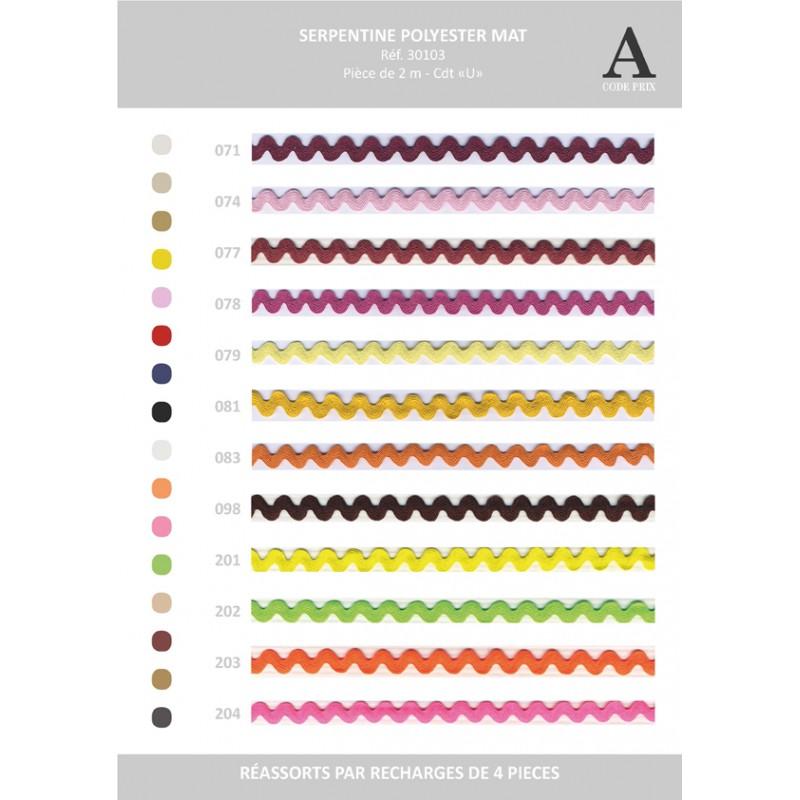 Stephanoise S30103 - SERPENTINE BOBINETTE 2MTS