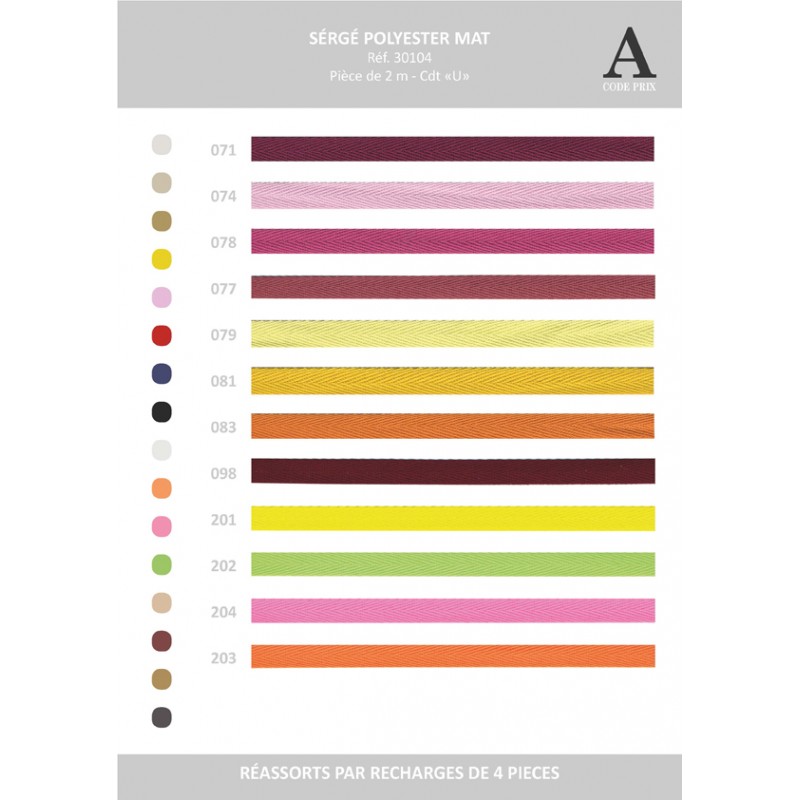 Stephanoise S30104 - SERGE BOBINETTE 2MTS