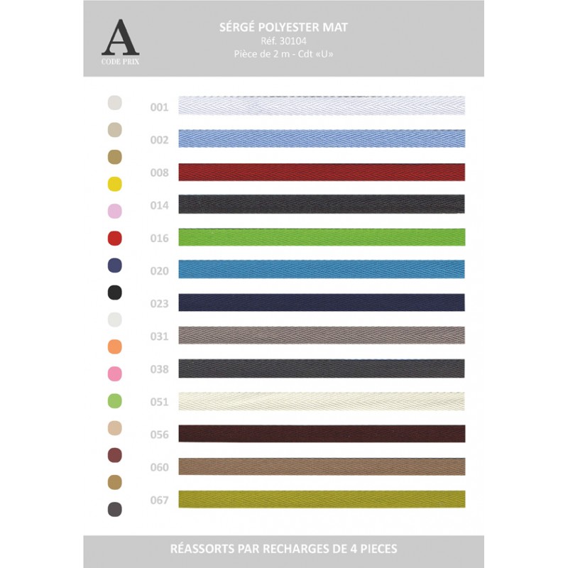 Stephanoise S30104 - SERGE BOBINETTE 2MTS