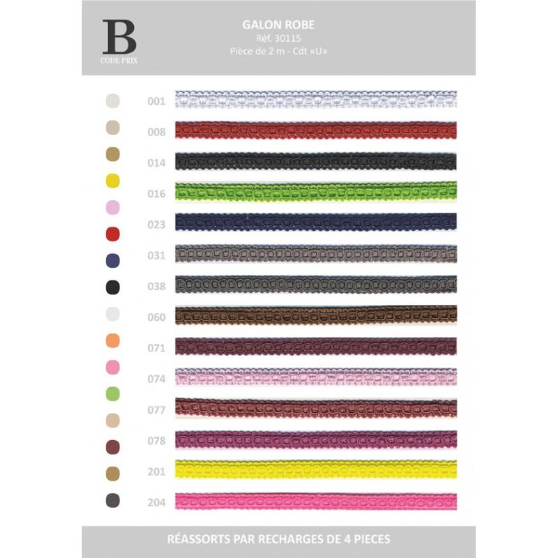 Stephanoise S30115 - GALON ROBE BOBINETTE 2MTS