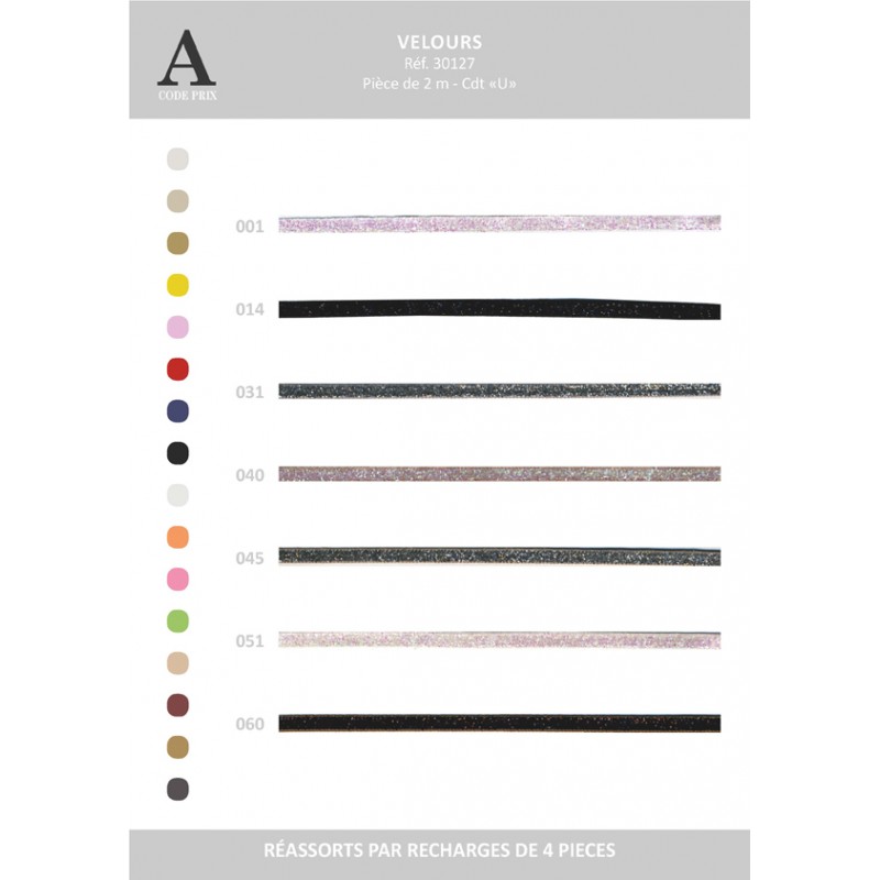 Stephanoise S30127 - VELOURS BOBINETTE 2MTS