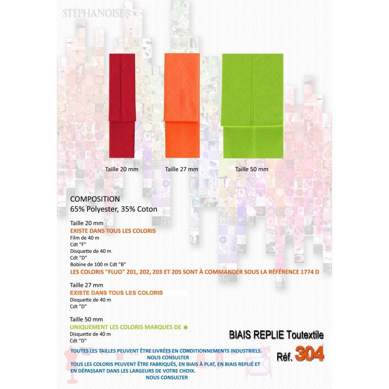 Stephanoise S304 - BIAIS REPLIE TOUTEXTILE