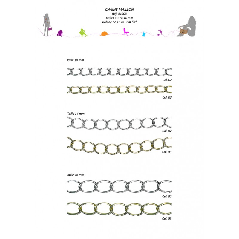 Stephanoise S31003 - CHAINE MAILLON