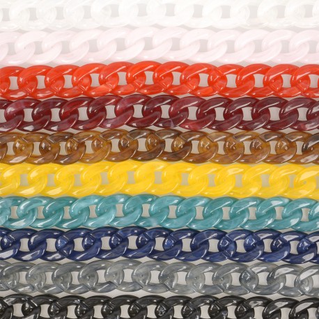 stephanoise S31022 - CHAINE PLASTIQUE BRILLANT
