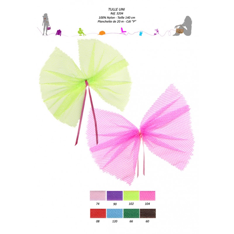 Stephanoise S3204 - TULLE EN 137 CM