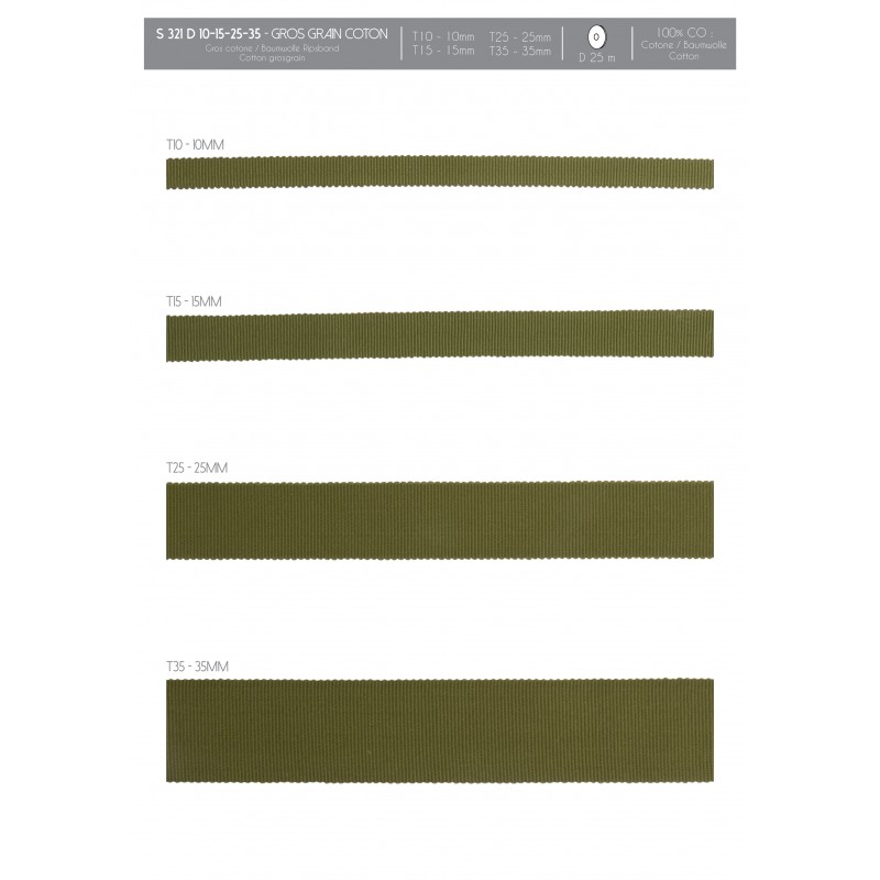 Stephanoise S321 - GROS GRAIN COTON