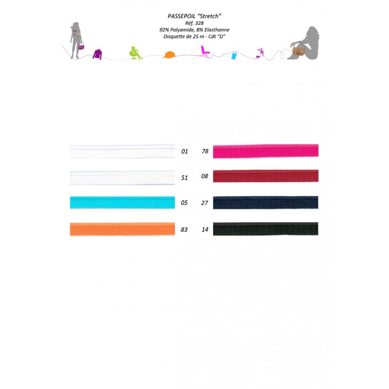 Stephanoise S328 - PASSEPOIL "STRETCH"