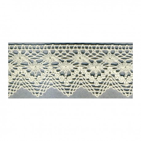 stephanoise S3290 - DENTELLE COTON 37MM