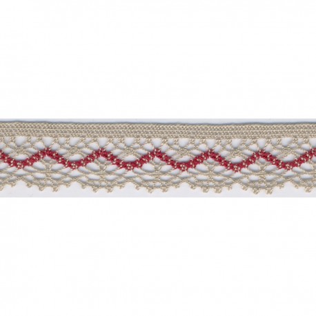 stephanoise S3370 - DENTELLE COTON 22MM