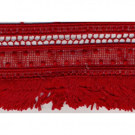 stephanoise S3374 - GUIPURE FRANGES 65 MM